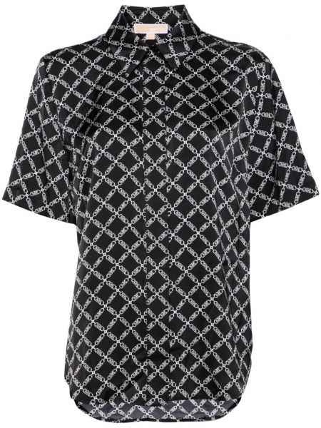 Σατέν πουκάμισο με σχέδιο Michael Michael Kors