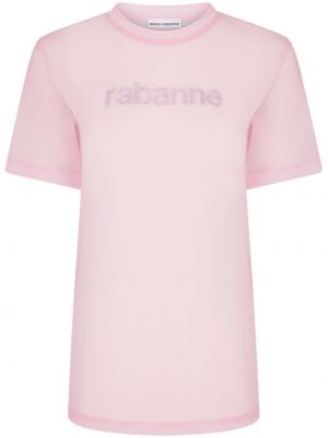 Rund hals t-shirt Rabanne