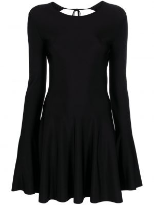 Koktejlkové šaty Saint Laurent čierna