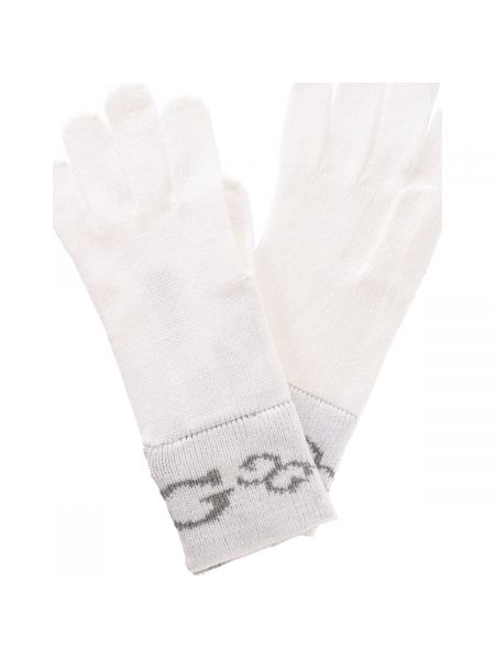 Rękawiczki Guess białe