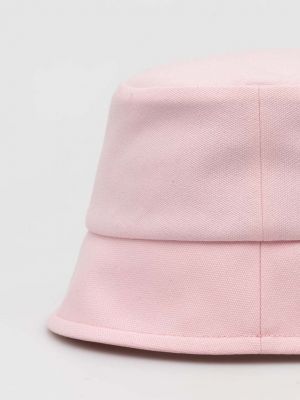 Pamučni šešir Lanvin ružičasta