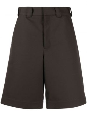 Bermuda kratke hlače bootcut Lemaire smeđa