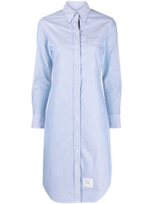 Памучна рокля тип риза Thom Browne