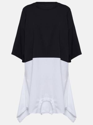 Mini vestido de algodón oversized Mm6 Maison Margiela