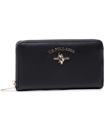 Peňaženka na zips U.s. Polo Assn. čierna