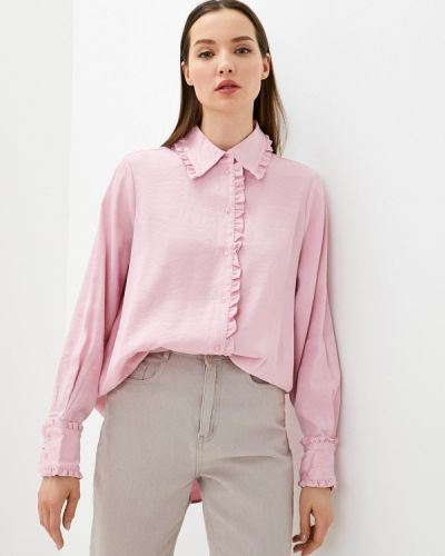 Блузка Selected Femme, рожева