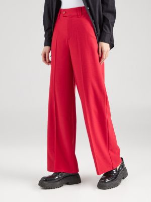 Pantalon plissé Bonobo rouge