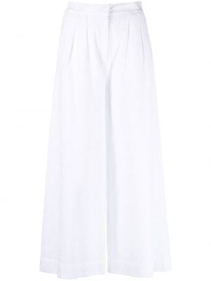 Pantaloni culotte di pizzo Karl Lagerfeld bianco