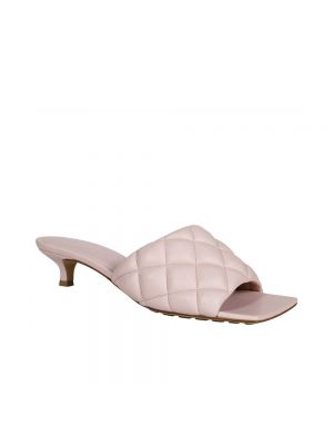 Sandały Bottega Veneta różowe