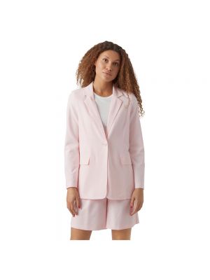 Пиджак свободного кроя Vero Moda розовый