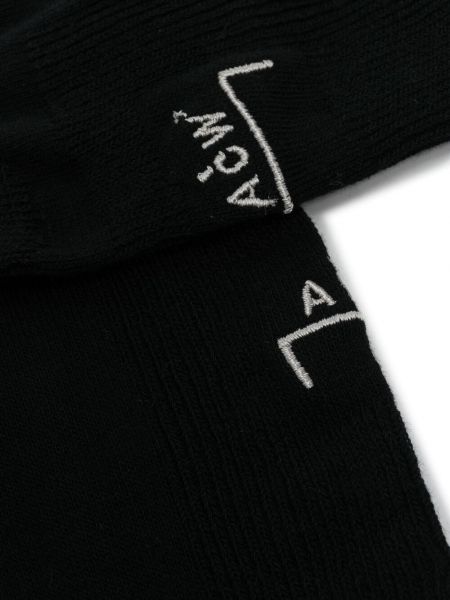 Calcetines con bordado A-cold-wall* negro