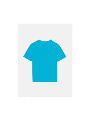 Camiseta con bordado de algodón Nina Ricci azul