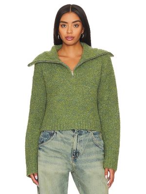 Strick hoodie Apparis grün