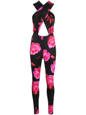 Trykt floral jumpsuit The Andamane svart