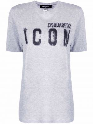 T-shirt Dsquared2 grå