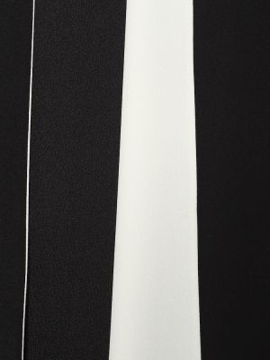 Mini vestido de lana de crepé Givenchy negro