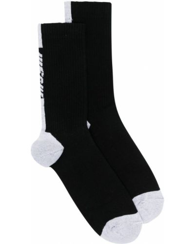 Чорапи с принт Msgm черно