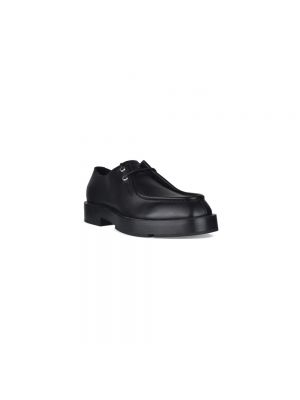 Zapatos derby de cuero de punta cuadrada Givenchy