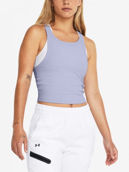Fioletowy crop top Under Armour