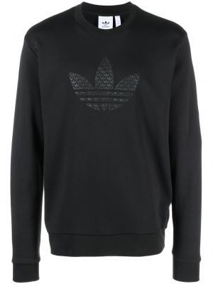 Hoodie med broderi Adidas