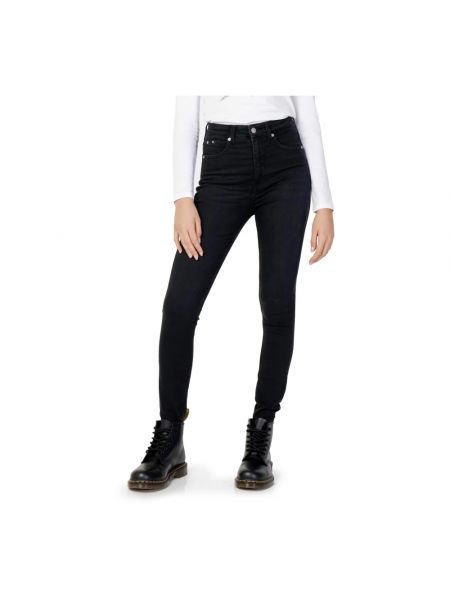 Skinny jeans mit reißverschluss Calvin Klein Jeans schwarz