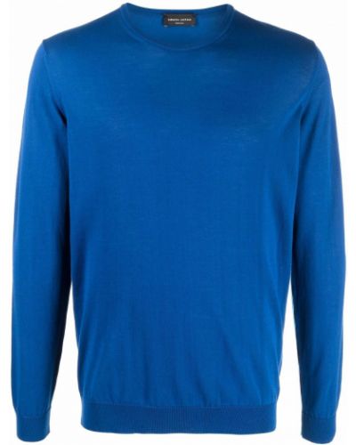 Sweat Roberto Collina bleu