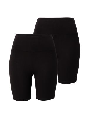 Viskózové nohavice s vysokým pásom skinny fit Gap - čierna
