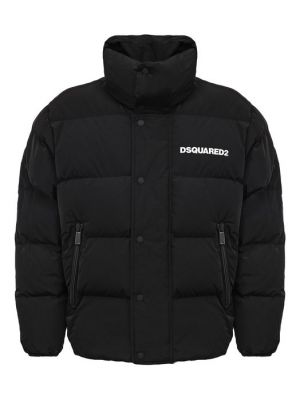 Утепленная куртка Dsquared2 черная