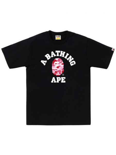 Bavlnené tričko A Bathing Ape® čierna