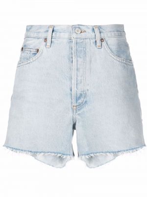 Jeans-shorts Agolde blå