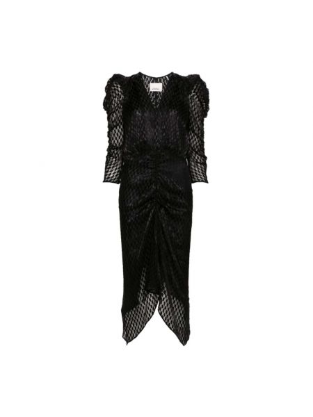 Sukienka midi Isabel Marant czarny