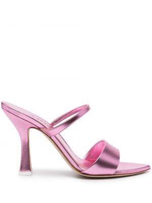 Kožené sandály 3juin růžové