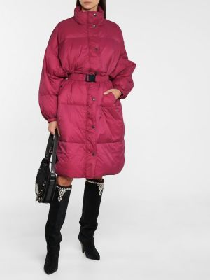 Krátký kabát Marant Etoile růžový