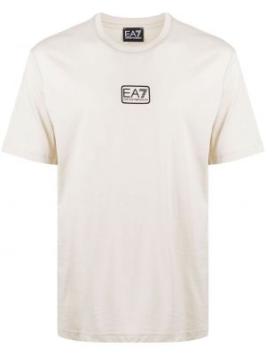 T-shirt aus baumwoll Ea7 Emporio Armani