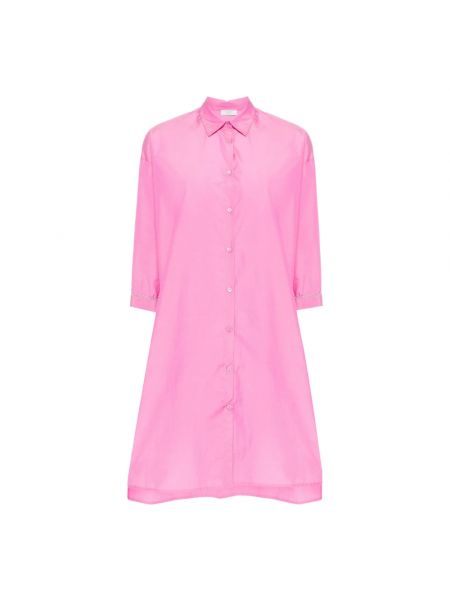 Kleid mit kragen Peserico pink