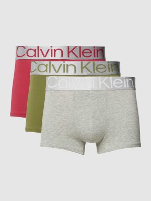 Slipy slim fit Calvin Klein Underwear zielone