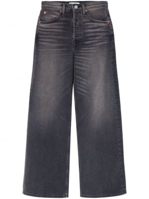Jeans aus baumwoll ausgestellt Re/done schwarz