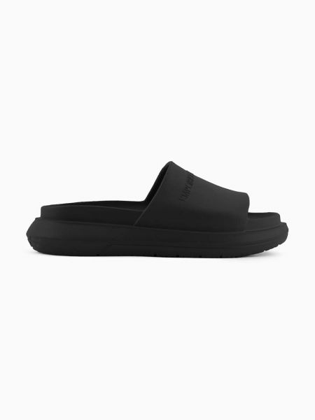 Pantofle Emporio Armani černé