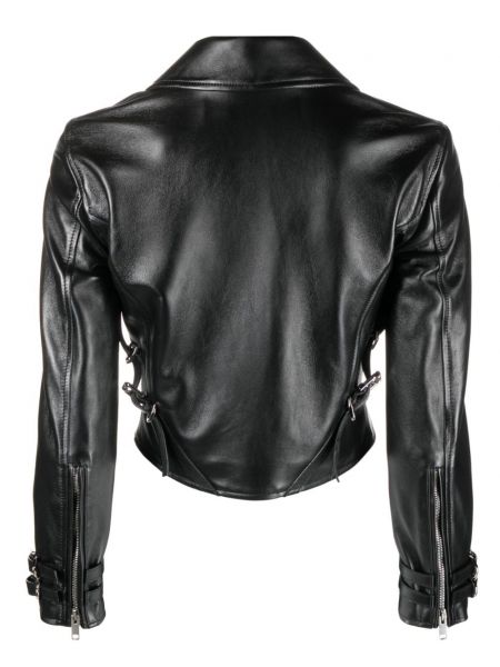 Kožená bunda Givenchy černá