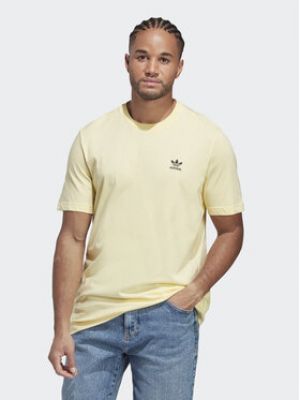 Priliehavé tričko Adidas žltá