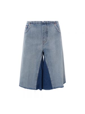 Jeans shorts Mm6 Maison Margiela blau