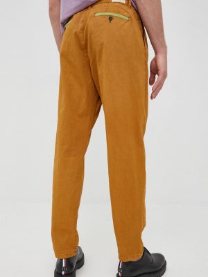 Pantaloni chino Desigual galben