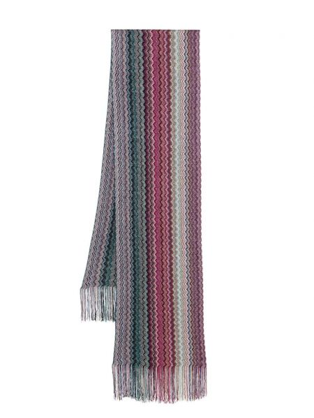 Şal Missoni pembe