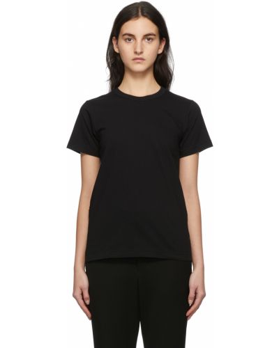 Трикотажна футболка Comme Des Garçons, чорна