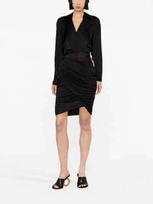 Sukienka koktajlowa Dvf Diane Von Furstenberg czarna