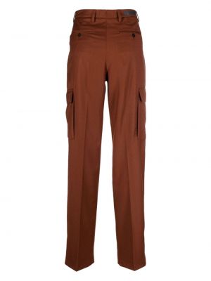 Pantalon cargo plissé Briglia 1949 orange