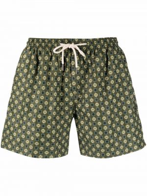 Kratke hlače s potiskom Peninsula Swimwear zelena