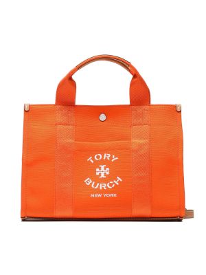Nákupná taška Tory Burch oranžová