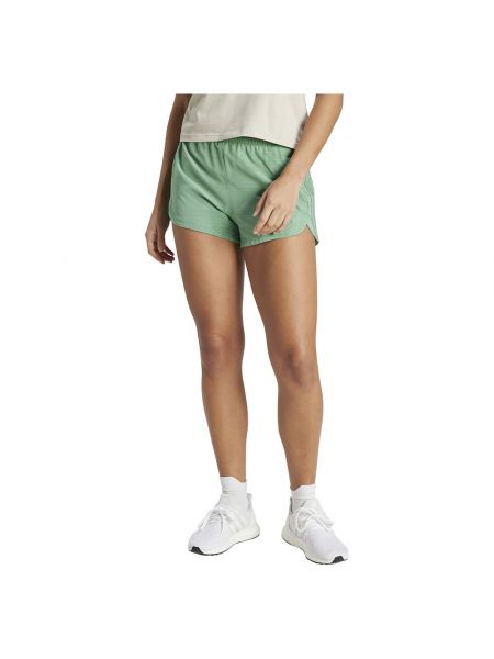 Плетеные шорты Adidas зеленые
