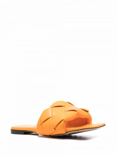 Ilma kontsaga sandaalid Bottega Veneta oranž